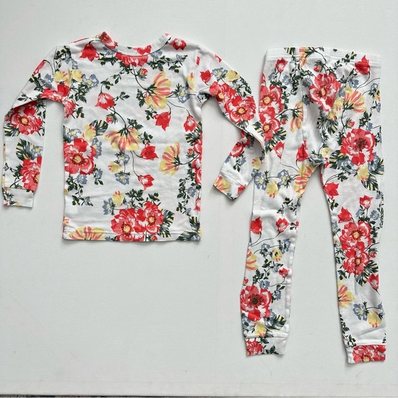 Baby Gap Girls Organic Pajama Set Size 5 Years - Picture 10 of 14